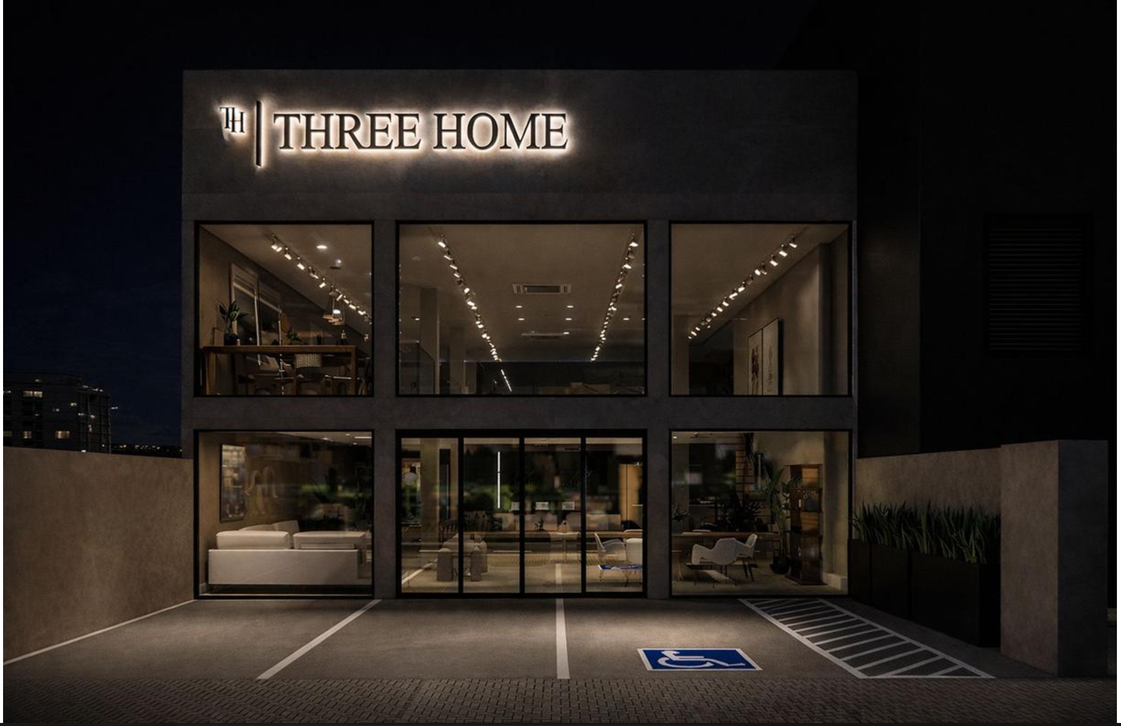 Fachada THREE HOME — Vila Olímpia